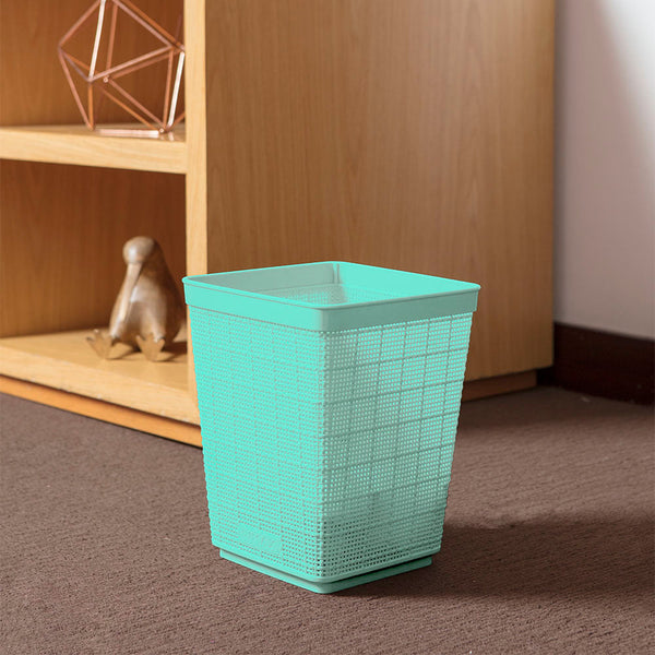 Papelera Fique 6 Litros Verde menta