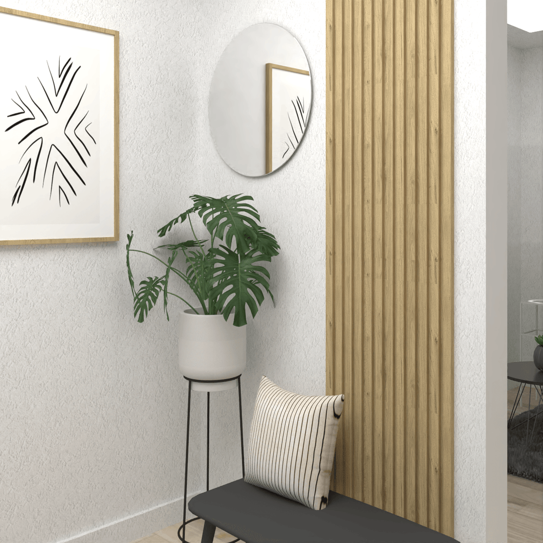 Panel Art 3D Decorativo, Café Claro, para decorar tus espacios X2 - VIRTUAL MUEBLES