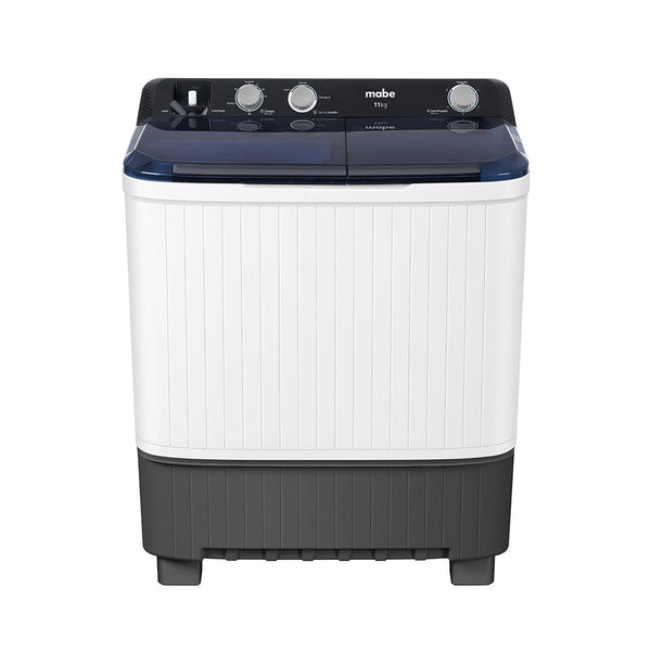 Lavadora Semiautomática de 13 Kg 28 Libras Blanco.
