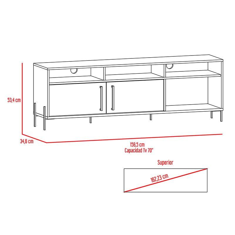 Combo Togo para Sala, incluye Mesa TV y Bar.