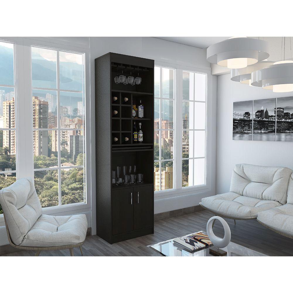 Combo para Sala Cisne, incluye Mesa para TV y Bar.
