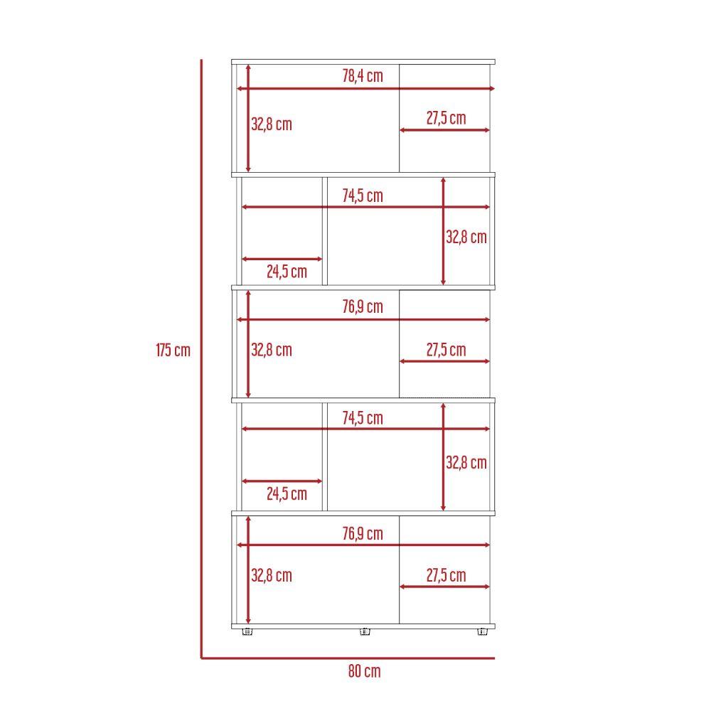 Combo para Sala, Noah, Incluye Biblioteca, Escritorio y Mesa para TV - VIRTUAL MUEBLES