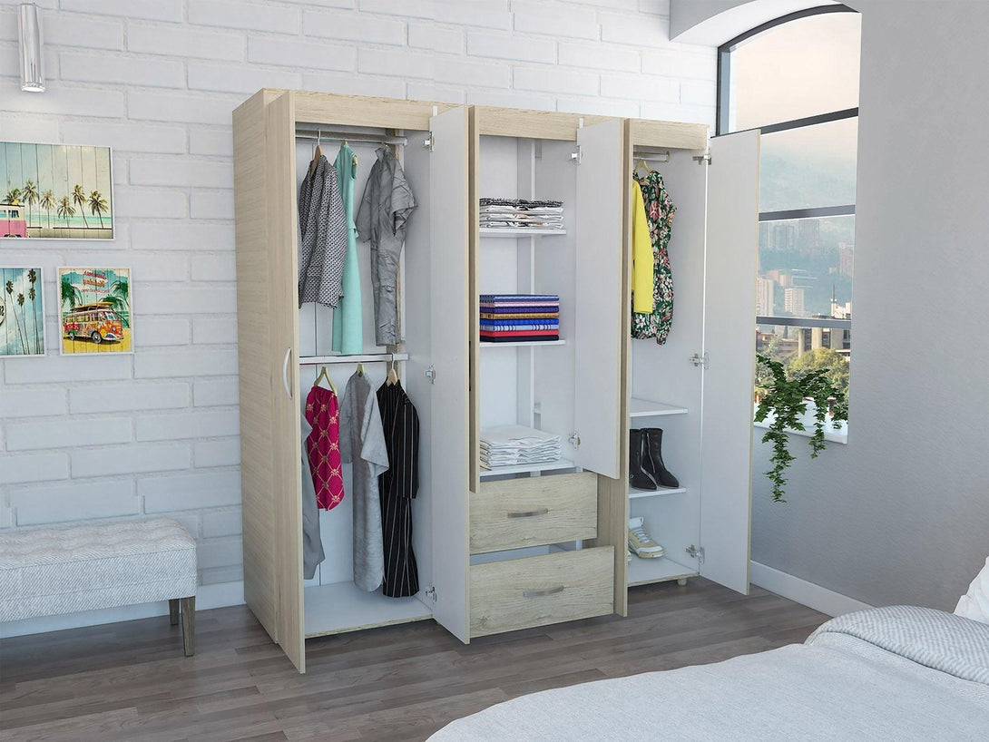 Combo para Habitación Cordata, Incluye Closet y Organizador.