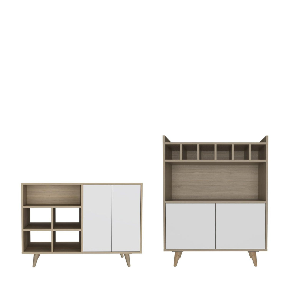 Combo para Sala Candela, incluye Recibidor y Mueble Bar.