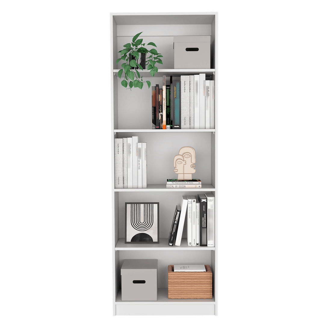 Combo de Bibliotecas Home Eco, Blanco, Incluye Tres Bibliotecas Sin Puertas. - VIRTUAL MUEBLES