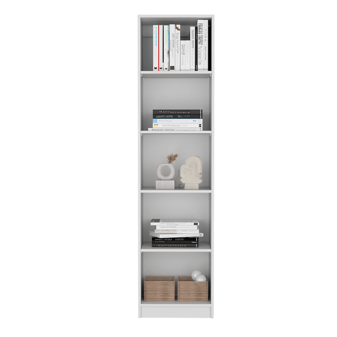 Combo de Bibliotecas Home Eco, Blanco, Incluye Tres Bibliotecas Sin Puertas. - VIRTUAL MUEBLES