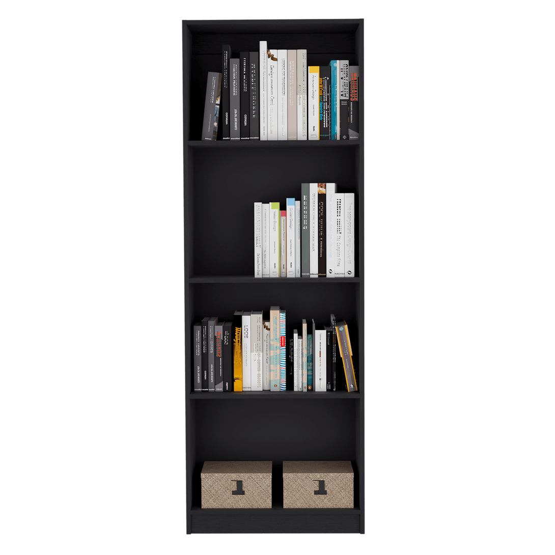 Combo de Bibliotecas Home, Wengue Incluye Tres Bibliotecas sin puertas - VIRTUAL MUEBLES