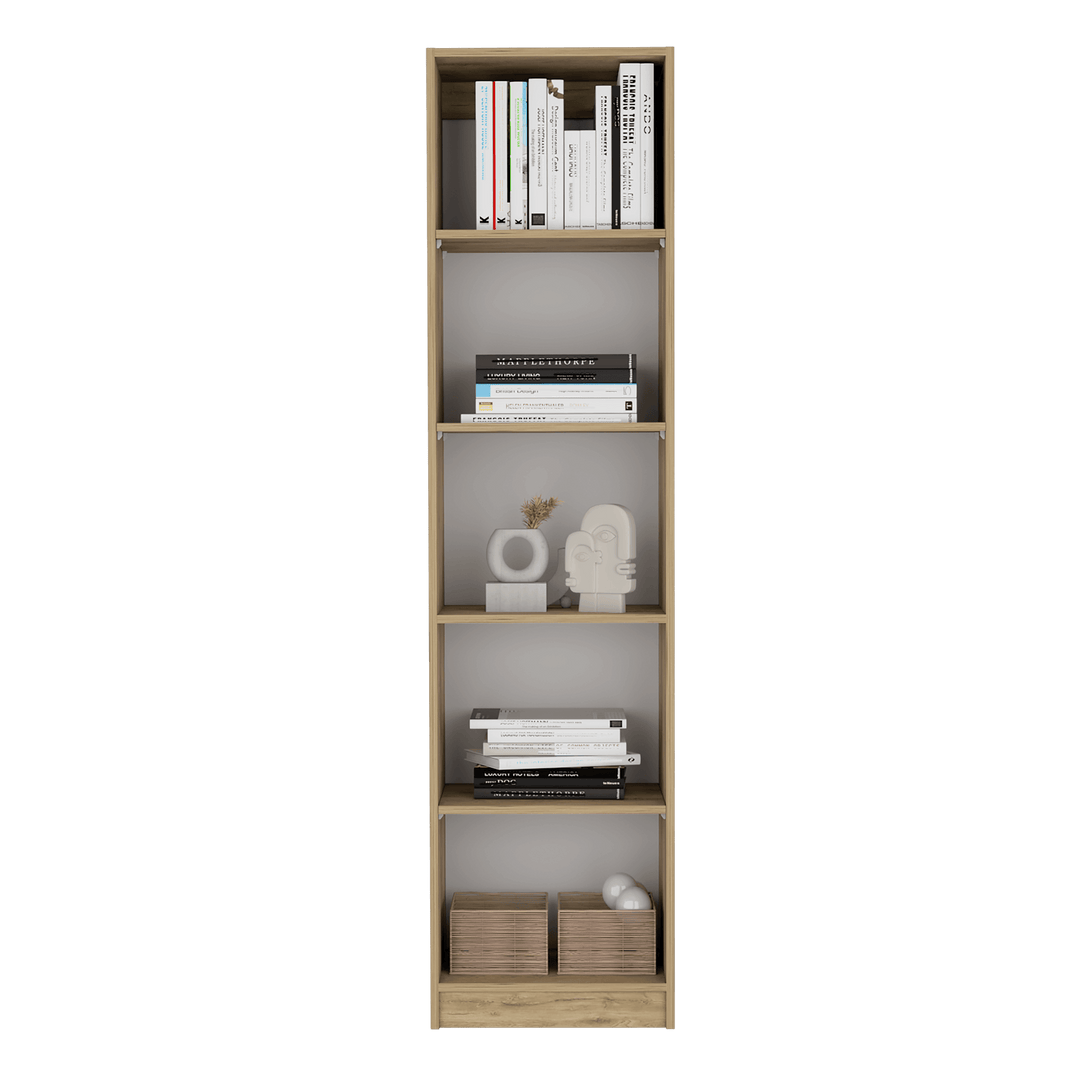 Combo de Bibliotecas Home, Macadamia Incluye Tres Bibliotecas - VIRTUAL MUEBLES