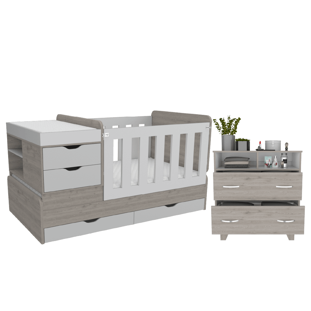 Combo para Habitación Farid, incluye Cama infantil y Organizador.