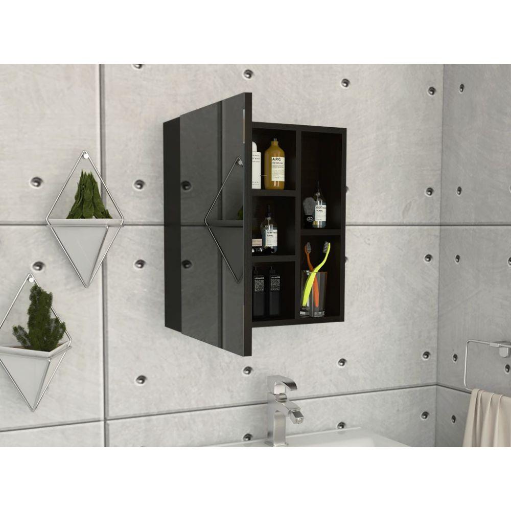 Combo Para Baño Kiribati Incluye Mueble Lavamanos y Gabinete.