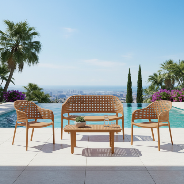 Sala de Exterior Amalfi, Naranja