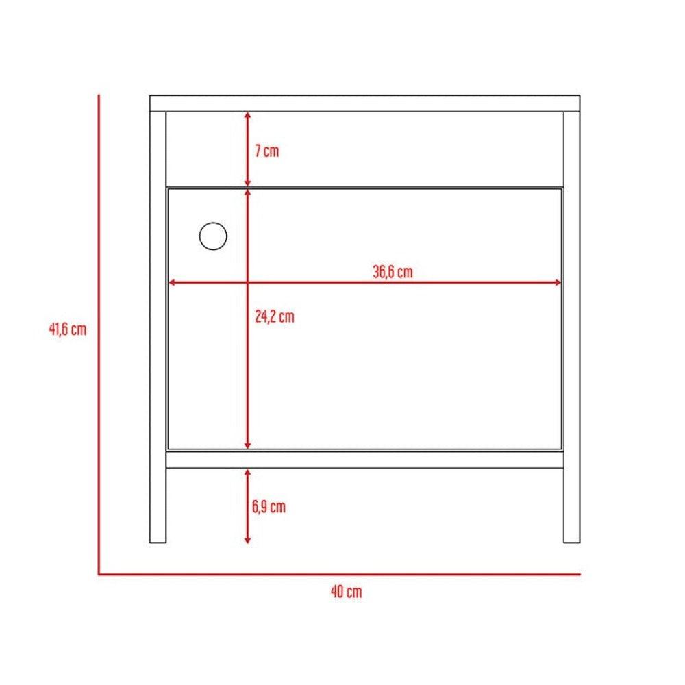 Combo Para Habitación Cordata Incluye Escritorio y Mesa de Noche.